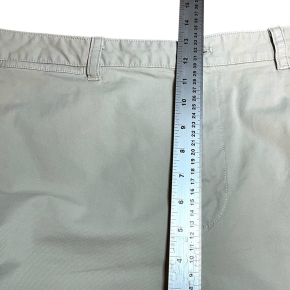 GAP Cotton High Rise Stride Ankle Wide Leg Chino Beige Pants US Sz 18 - Picture 7 of 11